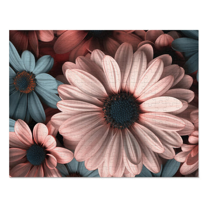 Pastel Daisies Jigsaw Puzzle (30, 110, 252, 500,1000-Piece)