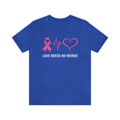 Breast Cancer Support Jersey Short Sleeve Tee