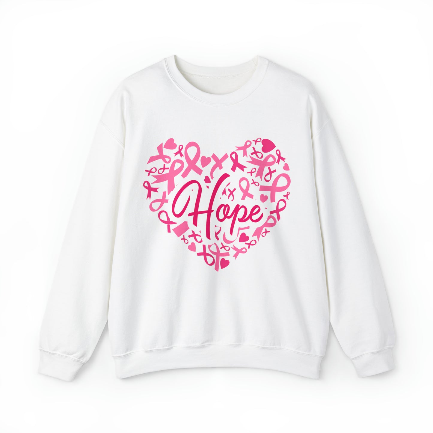 Hope Heart Breast Cancer Awareness Sweatshirt