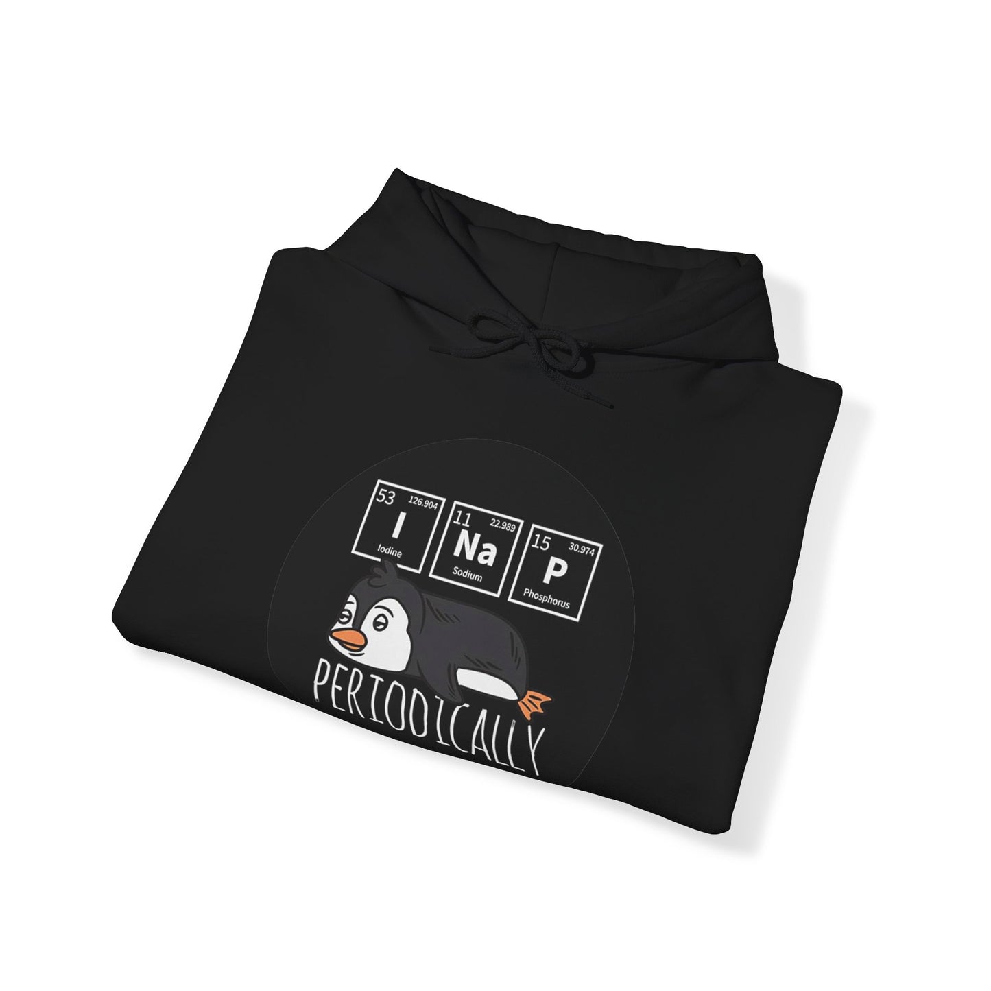 Periodically I NaP Penguin  Unisex Heavy Blend™ Hooded Sweatshirt