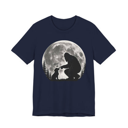 Bigfoot Boops Sweet Puppy Dog Unisex Jersey Short Sleeve Tee