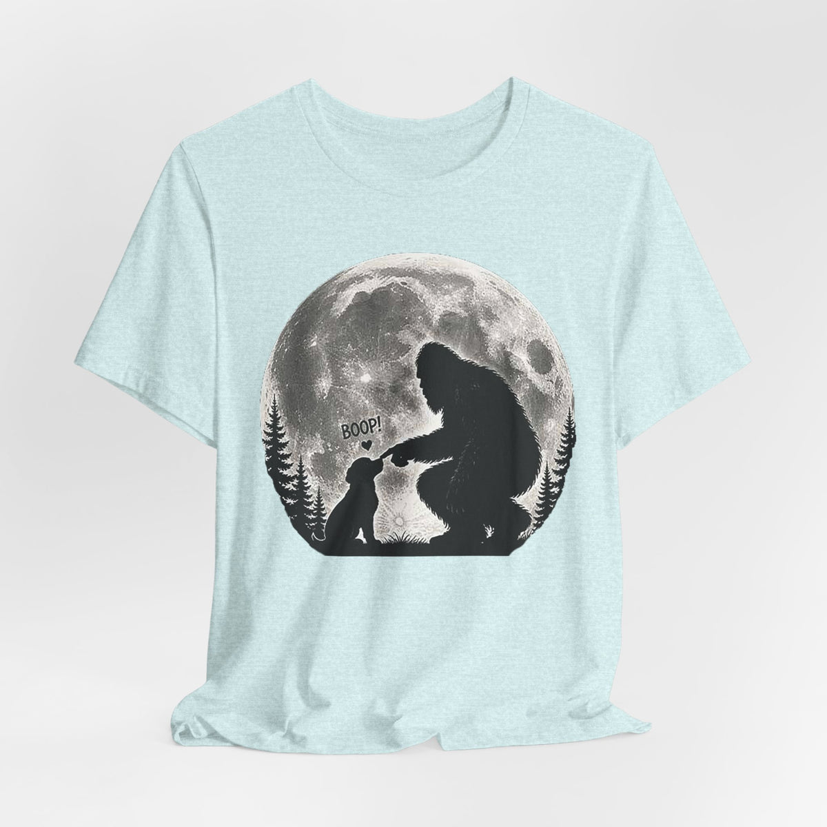 Bigfoot Boops Sweet Puppy Dog Unisex Jersey Short Sleeve Tee