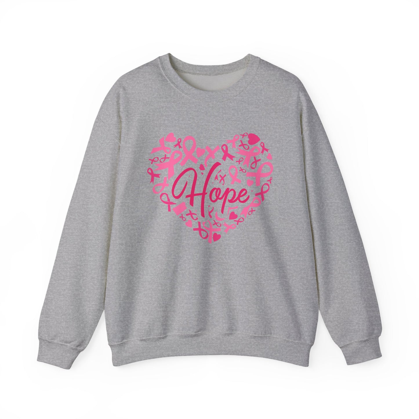 Hope Heart Breast Cancer Awareness Sweatshirt