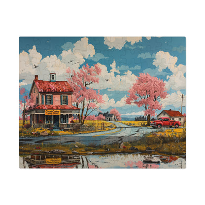 Country Store and Truck Jigsaw Puzzle (30, 110, 252, 500,1000-Piece)