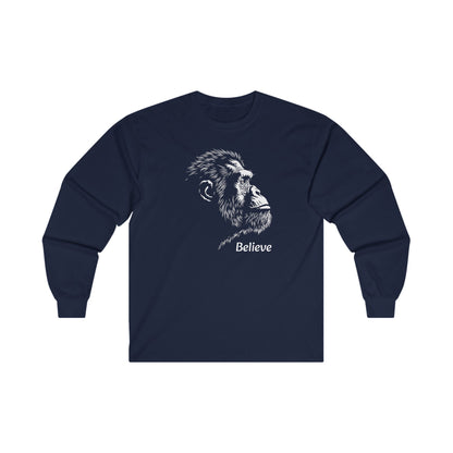 Believe in Big Foot    Unisex Long Sleeve Tee