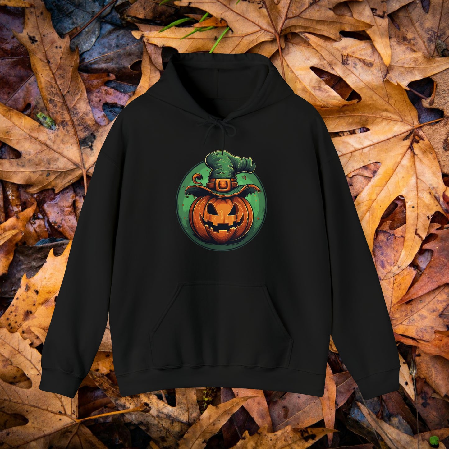 Pumpkin Head Hooded Sweatshirt
