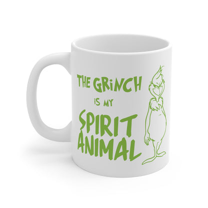 The Grinch is My Spirit Animal  Ceramic Mugs (11oz\15oz\20oz)