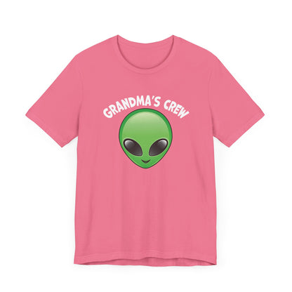 Grandma's Crew Alien  T-Shirt | Unisex Jersey Tee