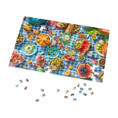 Summer Picnic  Jigsaw Puzzle (30, 110, 252, 500,1000-Piece)