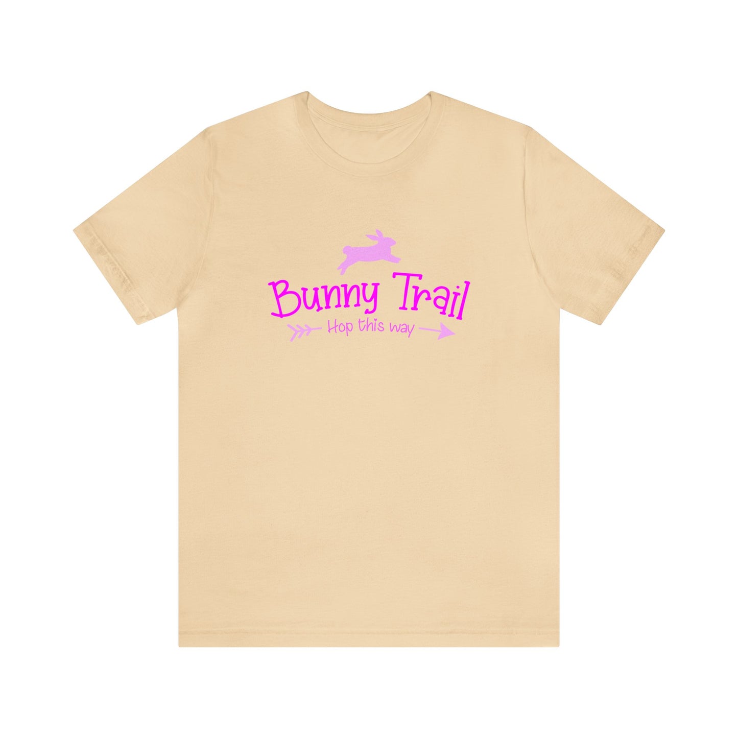 Bunny Trail  Hop this Way  Unisex Jersey Short Sleeve Tee