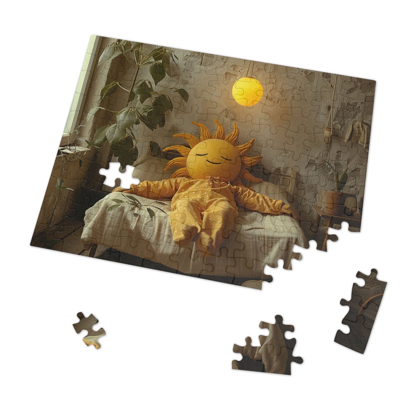 Resting Sunshine Jigsaw Puzzle (30, 110, 252, 500,1000-Piece)