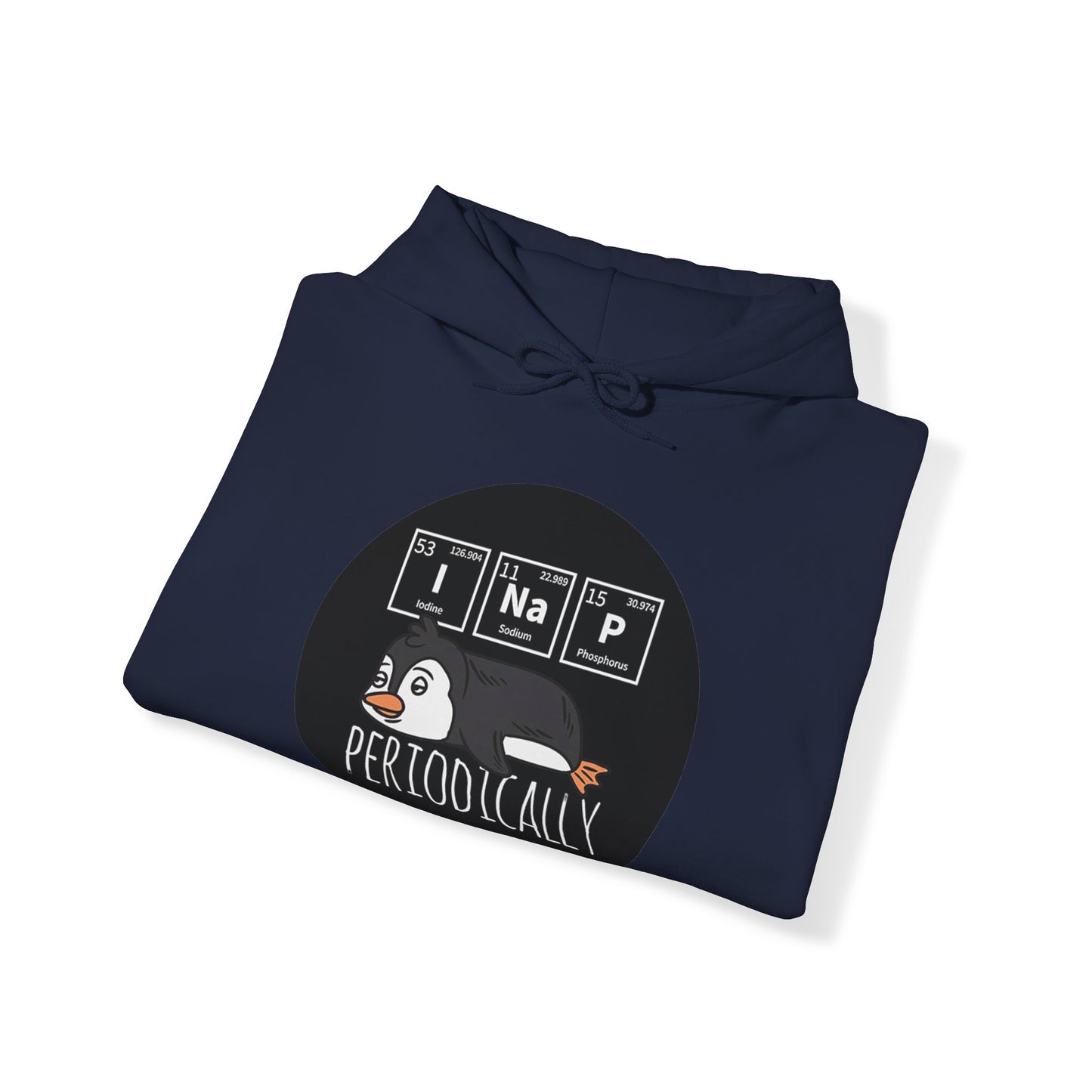 Periodically I NaP Penguin  Unisex Heavy Blend™ Hooded Sweatshirt