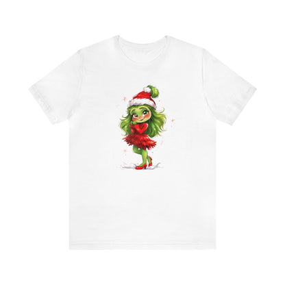 Lady Grinch  Unisex Jersey Short Sleeve Tee