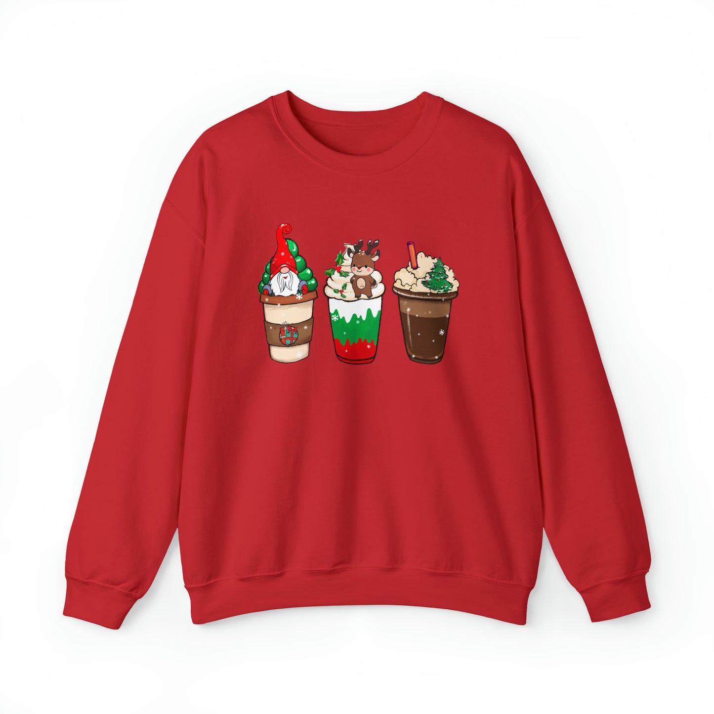 Christmas Coffee Sweatshirt Christmas Sweatshirt Coffee Lover Shirt Coffee Lover Christmas Gift Crewneck Sweatshirt