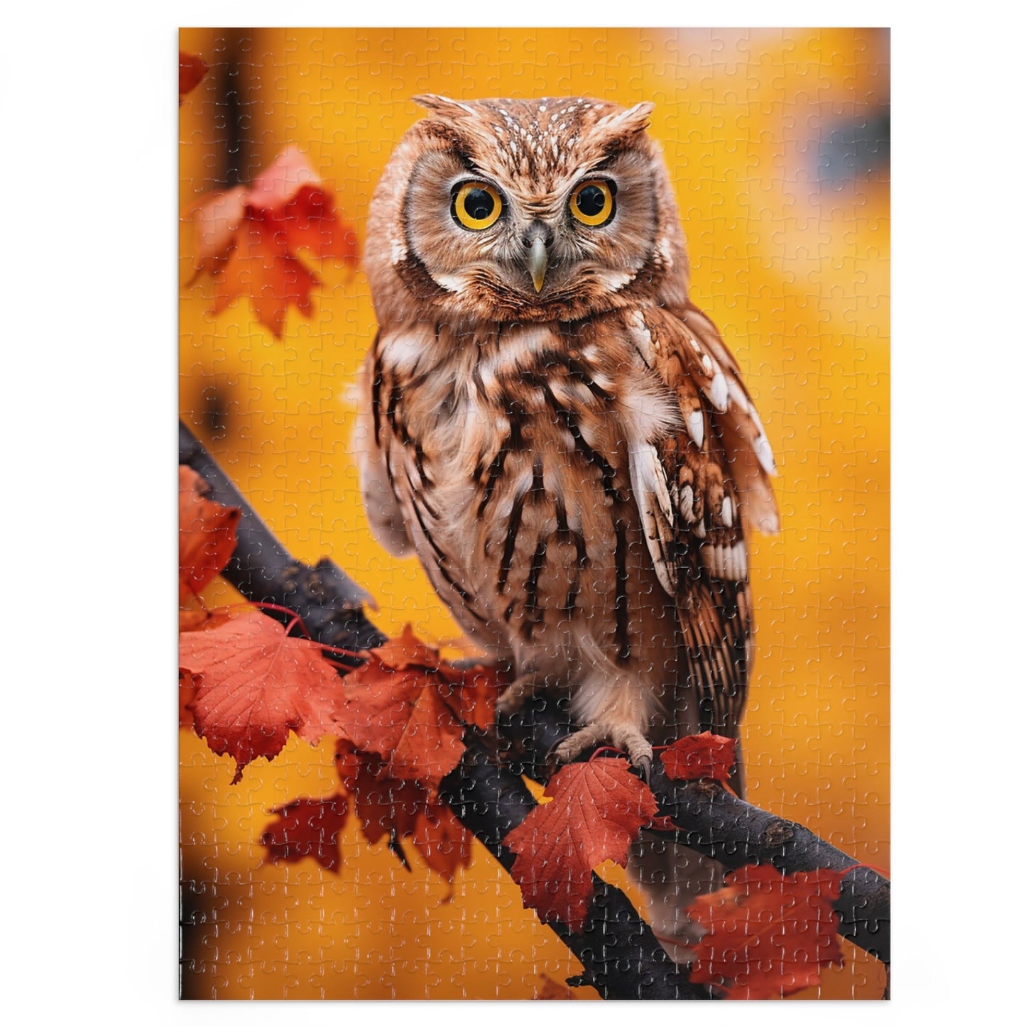 Autumn Owl Jigsaw Puzzle (30, 110, 252, 500,1000-Piece)