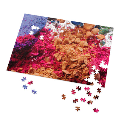 Colorful Powder  Jigsaw Puzzle (30, 110, 252, 500,1000-Piece)