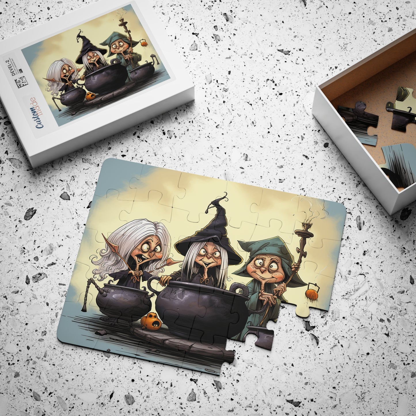 Witch's Brew Halloween Puzzle, 30-Piece