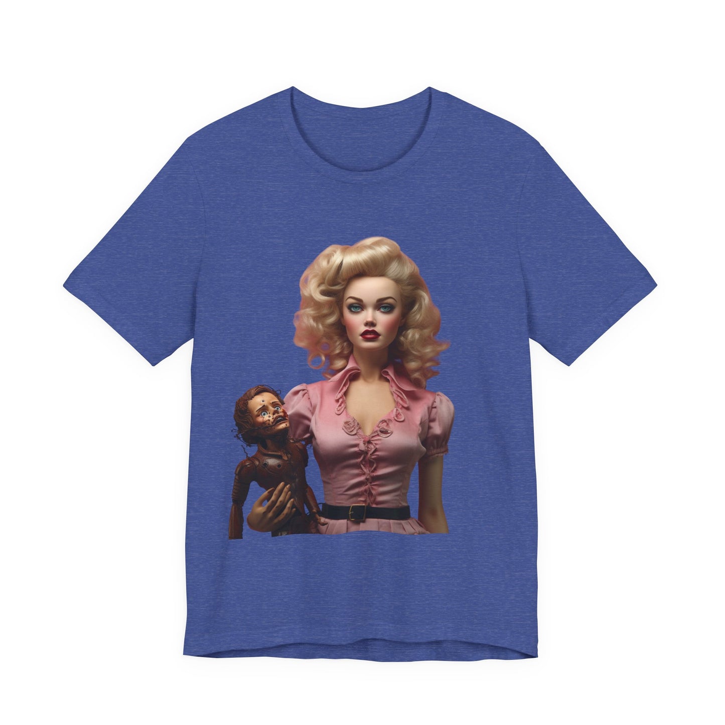 Bad Barbie Doll Unisex Jersey Short Sleeve Tee