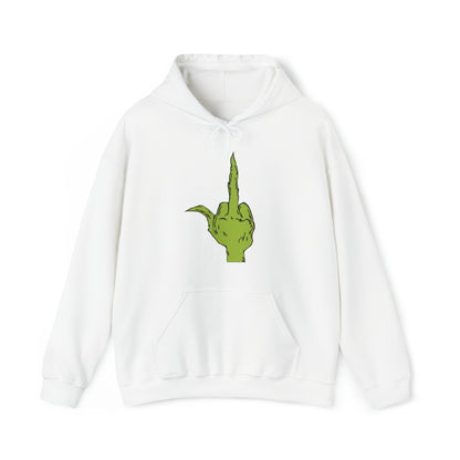 Grinch Middle Finger  Unisex Heavy Blend™ Hooded Sweatshirt