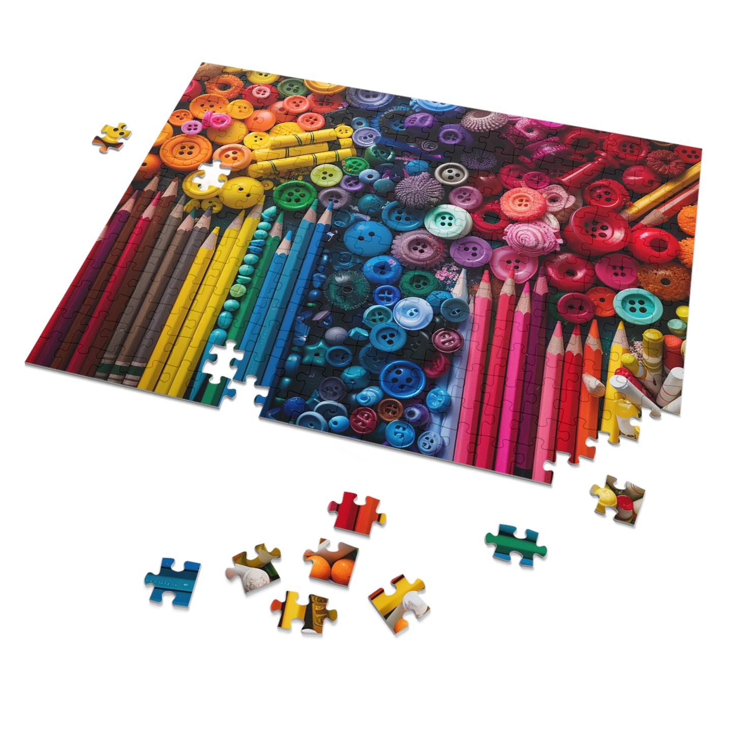 Colors! Jigsaw Puzzle (30, 110, 252, 500,1000-Piece)