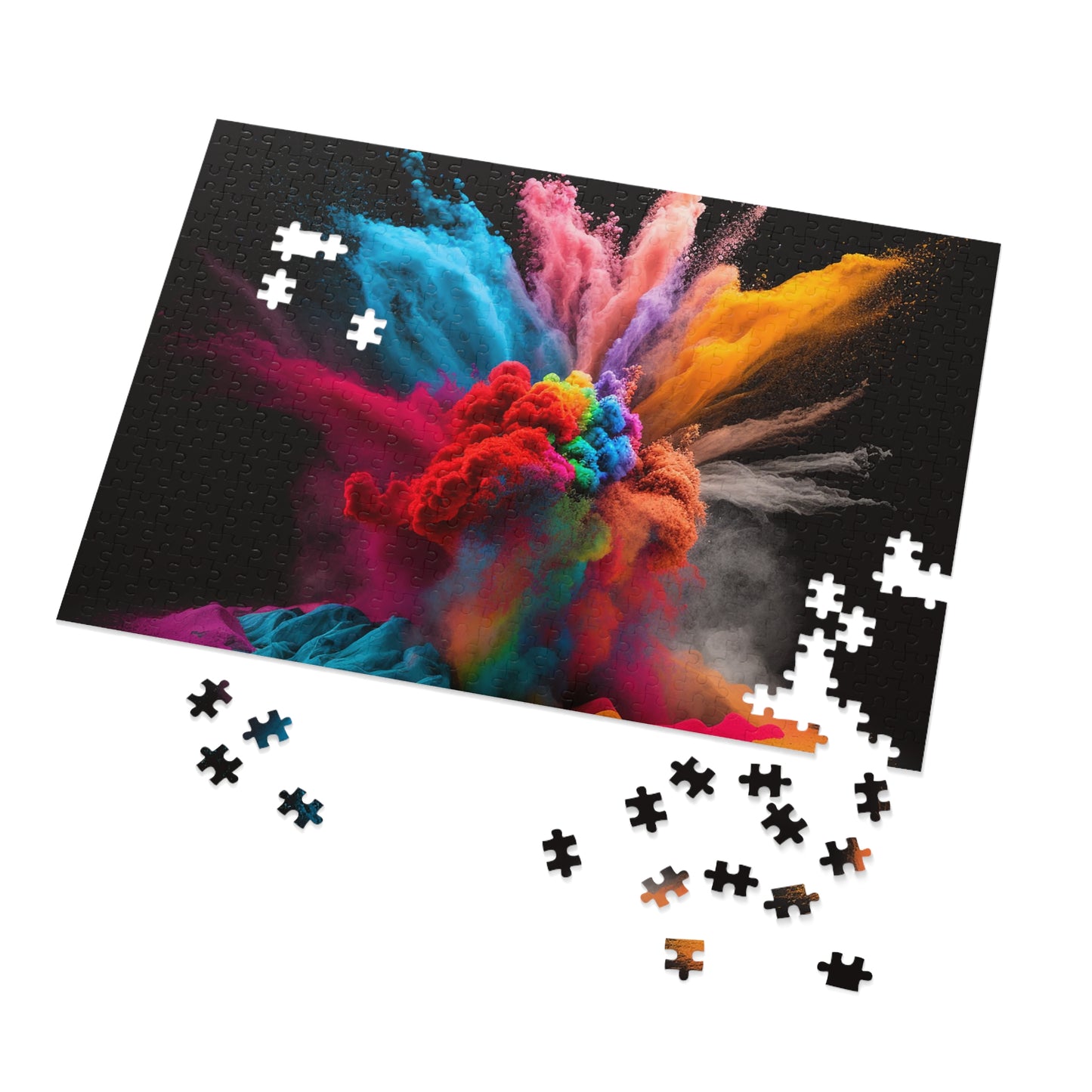 Colorful Explosion!  Jigsaw Puzzle (30, 110, 252, 500,1000-Piece)