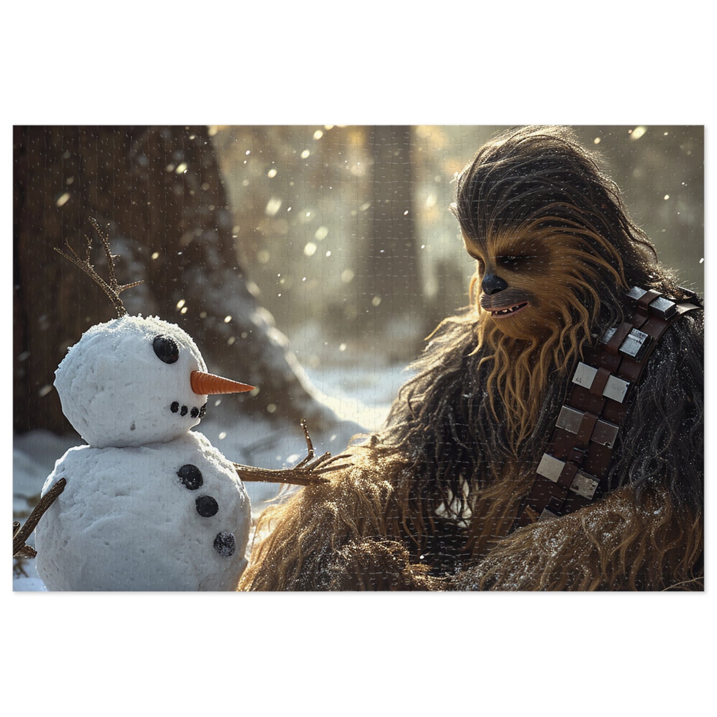 Chewy and the Snowman Jigsaw Puzzle (30, 110, 252, 500,1000-Piece)