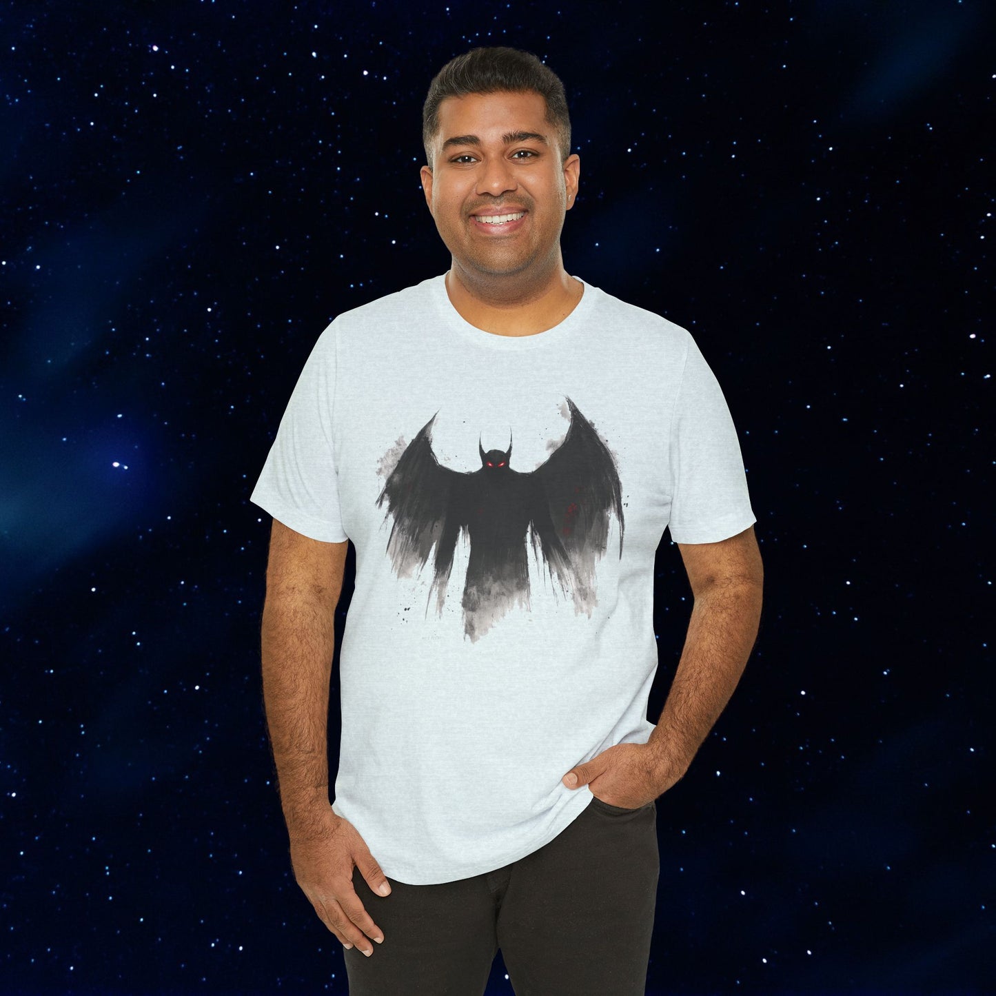 Mysterious Mothman Unisex Tee - Unique Art Apparel