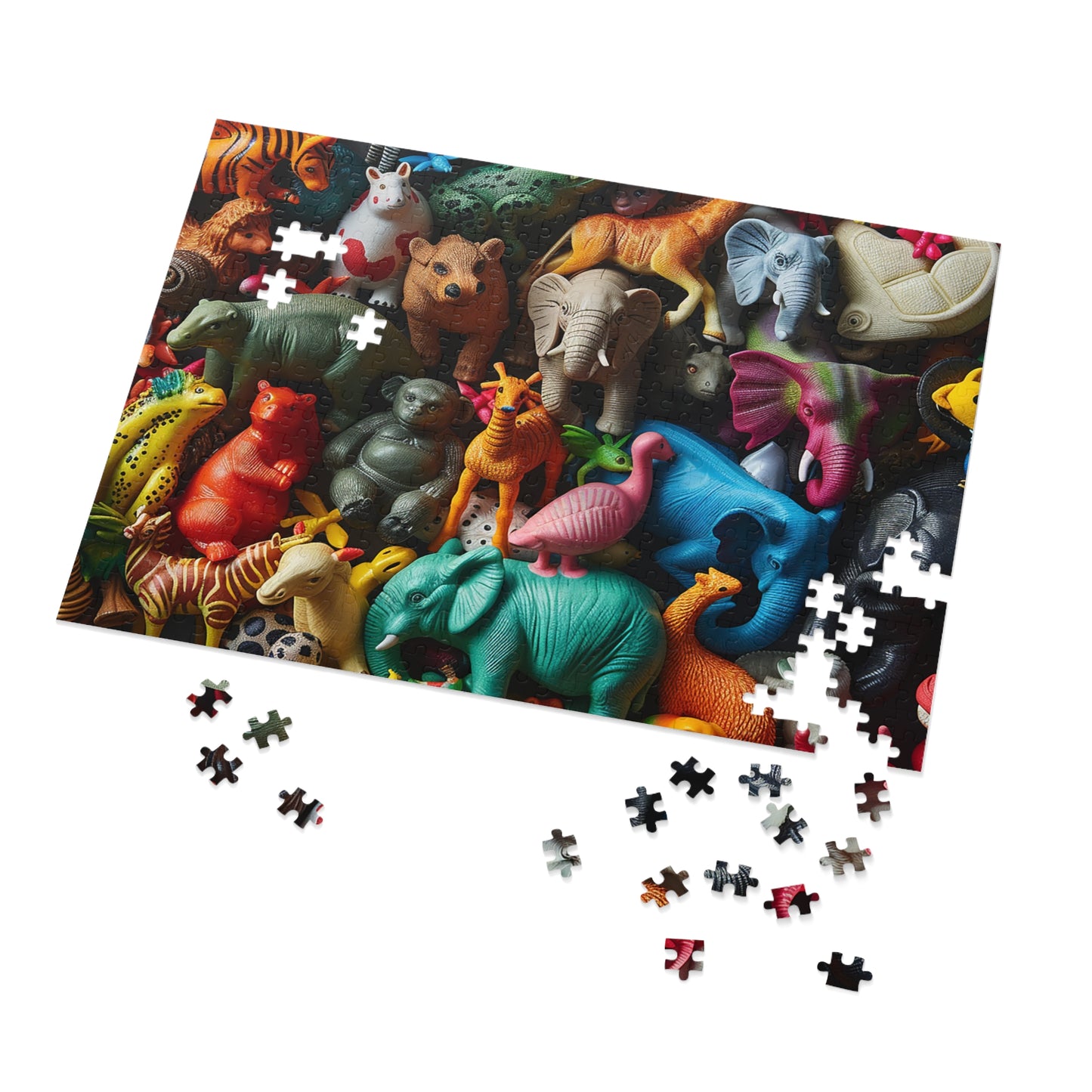 Toy Animals Jigsaw Puzzle (30, 110, 252, 500,1000-Piece)