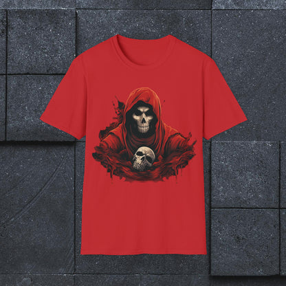 Evil Skeleton Unisex Softstyle T-Shirt