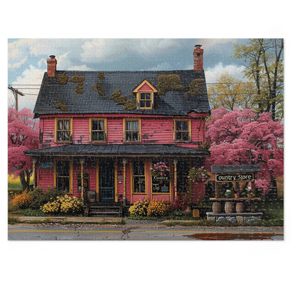 Country Store in Spring  Jigsaw Puzzle (30, 110, 252, 500,1000-Piece)