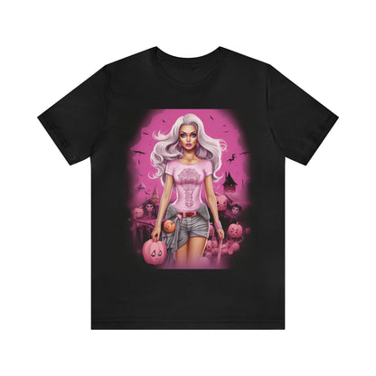 Barbie Girl Halloween Unisex Jersey Short Sleeve Tee