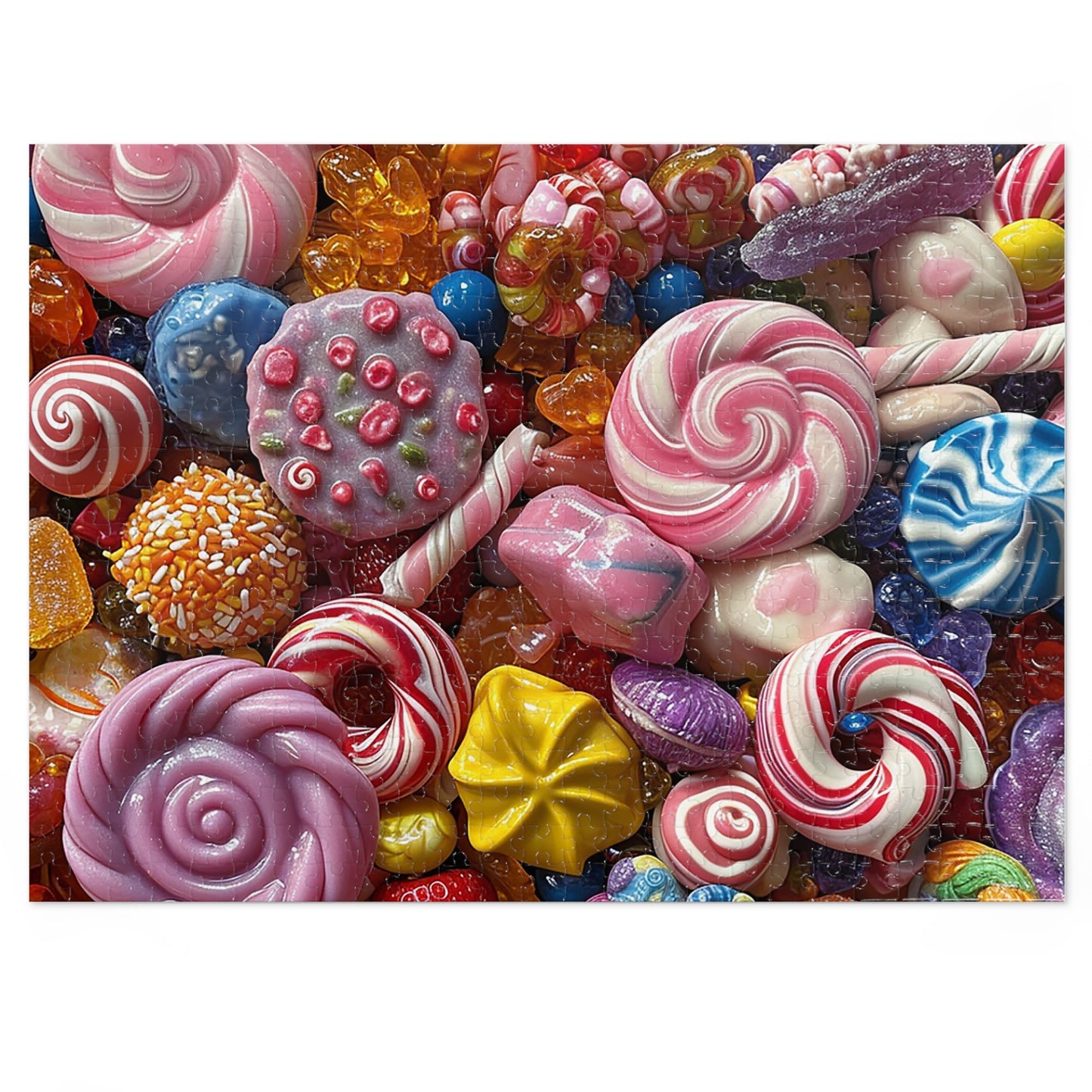 Candy Mix  Jigsaw Puzzle (30, 110, 252, 500,1000-Piece)
