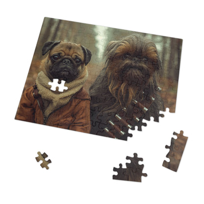 Dog Wars with Hans and Chewy Jigsaw Puzzle (30, 110, 252, 500,1000-Piece)