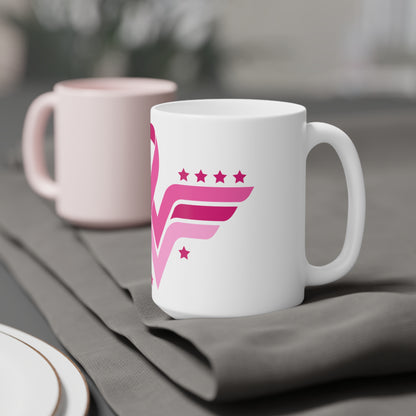 Breast Cancer Awareness Motivational Ceramic Mugs (11oz\15oz\20oz)