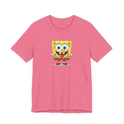 SpongeBob Love  Unisex Jersey Short Sleeve Tee