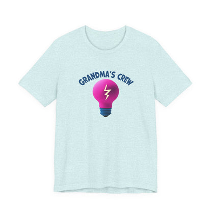 Grandma's Crew  Unisex Jersey Tee - Fun Gift for Grandparents