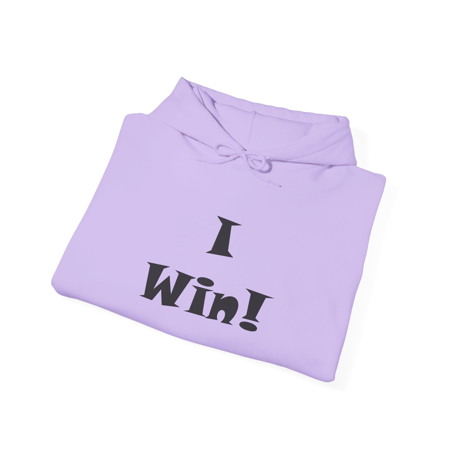 I Win! Unisex Heavy Blend™ Hooded Sweatshirt - Motivational Hoodie for Celebrations