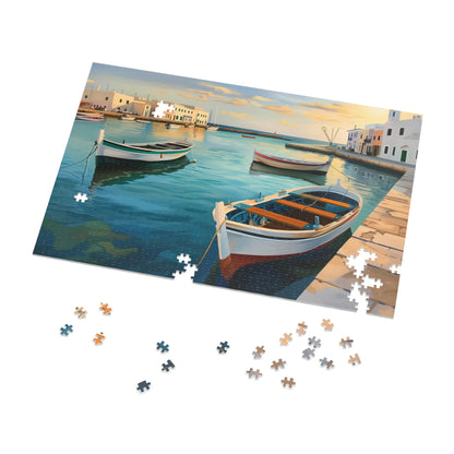 Painting of Positano Italy Jigsaw Puzzle (30, 110, 252, 500,1000-Piece)