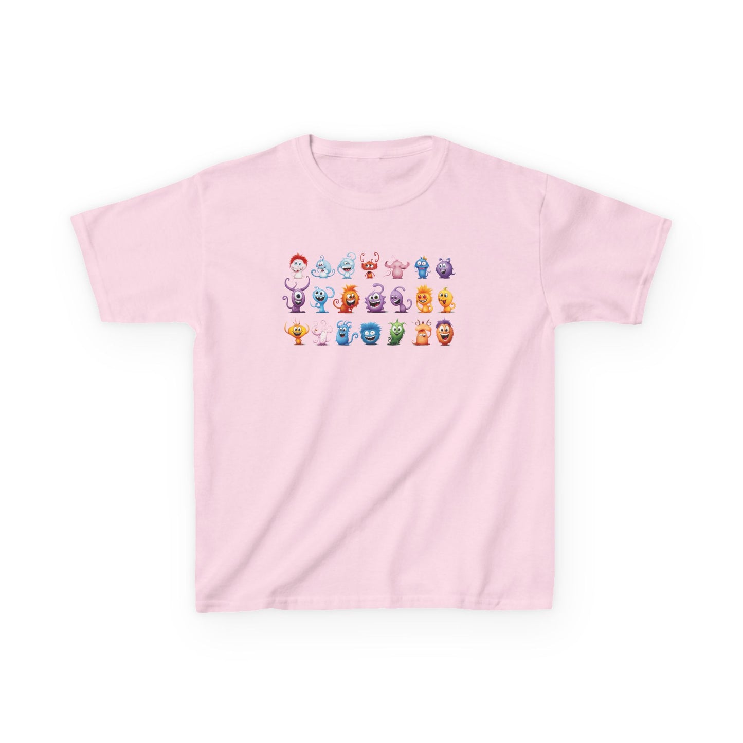 Super Cute Monsters, Halloween Tshirt, Funny Tshirts for Kids, Kids Heavy Cotton™ Tee