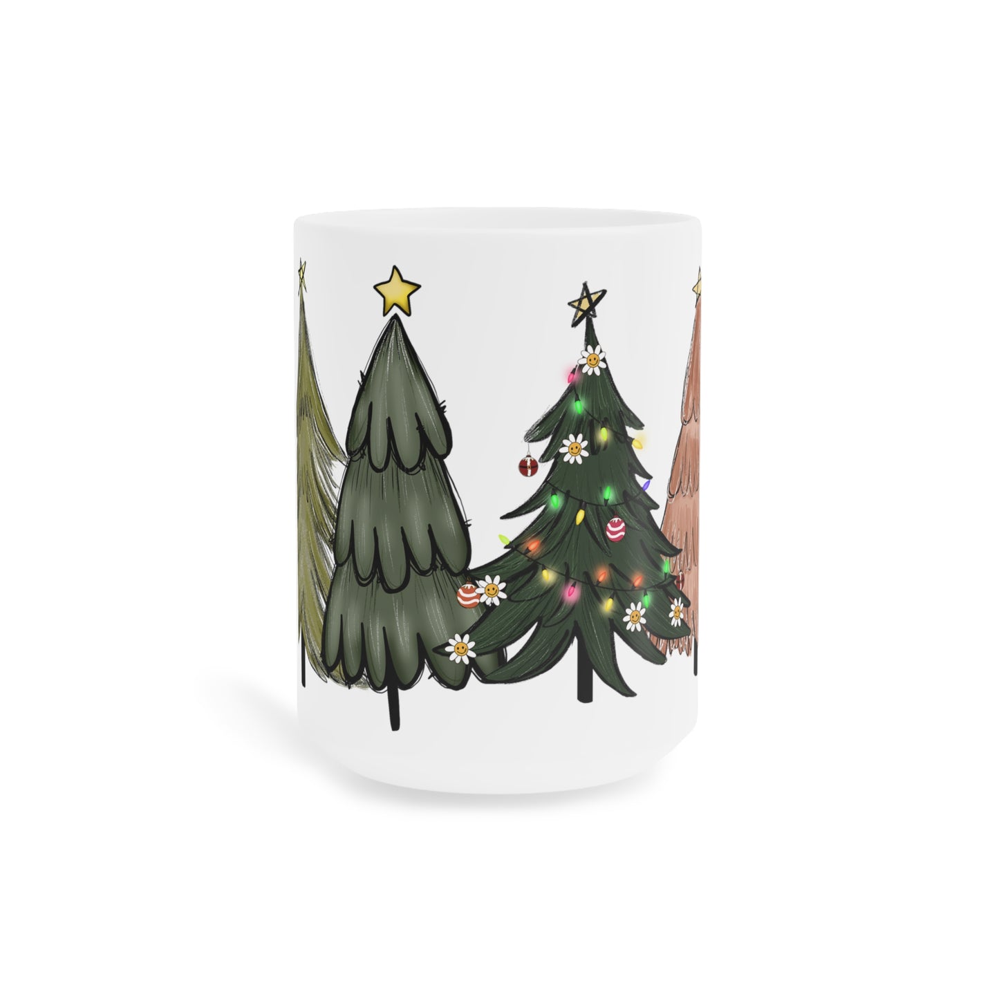 Classic Christmas Tree Ceramic Mugs (11oz\15oz\20oz)