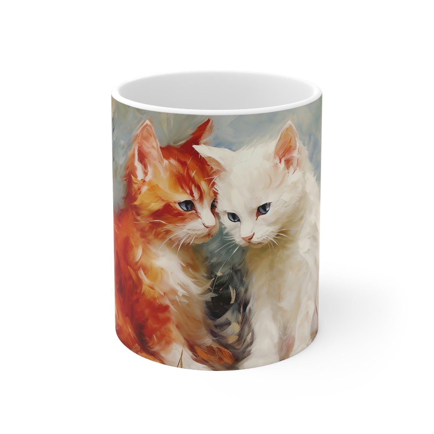 2 Little Kittens Ceramic Mug 11oz