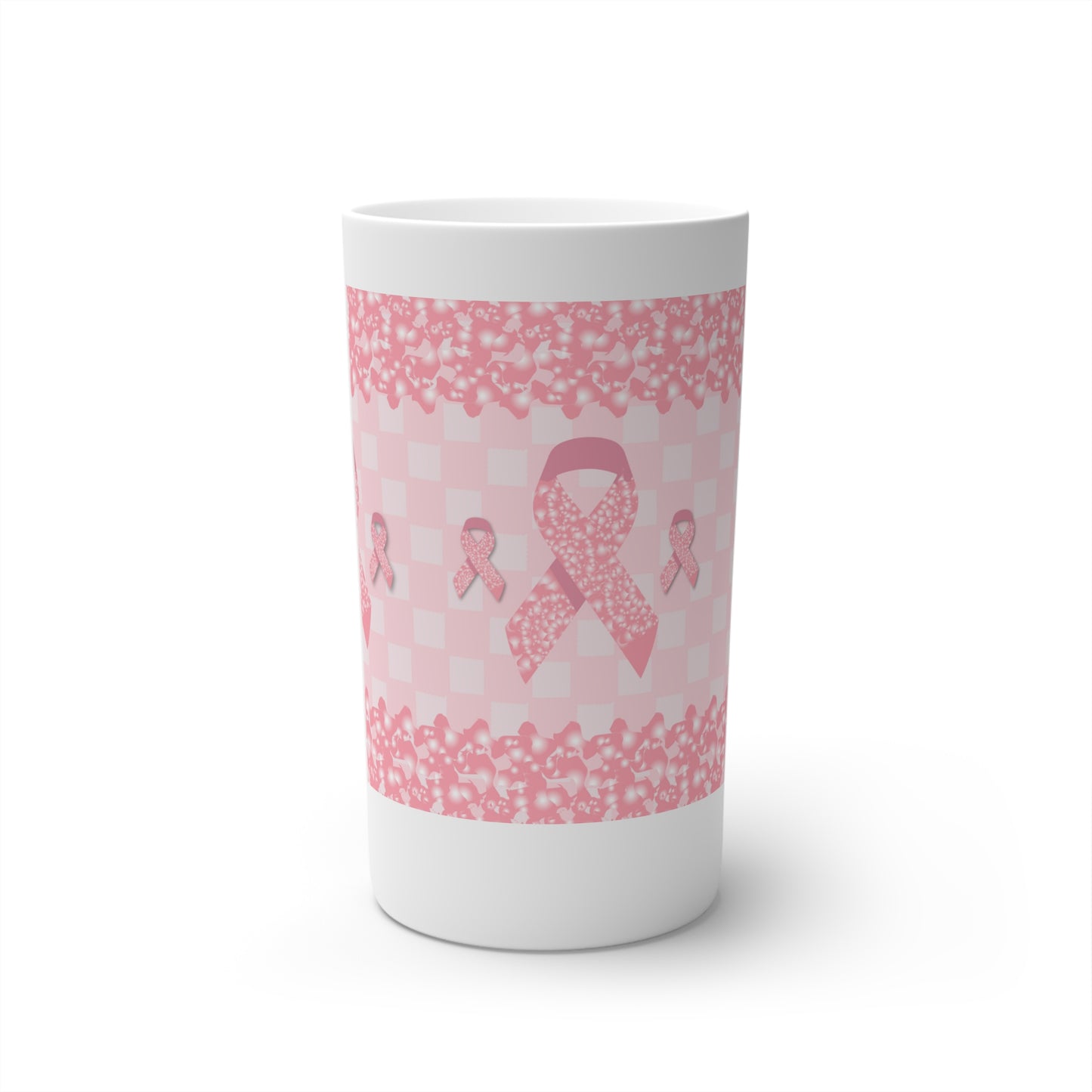 Breast Cancer Awareness Conical Coffee Mugs (3oz, 8oz, 12oz)