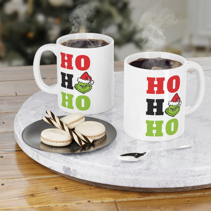 Grinch Ho Ho Ho  Coffee Cup  Ceramic Mugs (11oz\15oz\20oz)