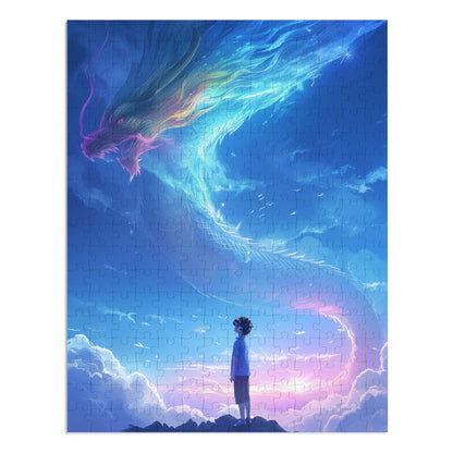 Dragon in the Sky  Jigsaw Puzzle (30, 110, 252, 500,1000-Piece)