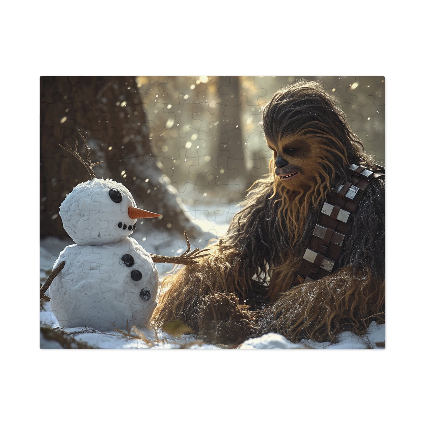 Chewy and the Snowman Jigsaw Puzzle (30, 110, 252, 500,1000-Piece)