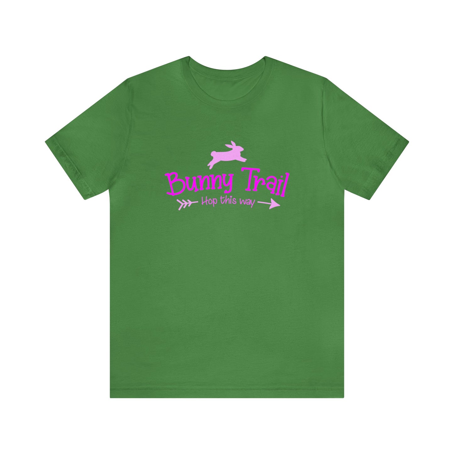 Bunny Trail  Hop this Way  Unisex Jersey Short Sleeve Tee