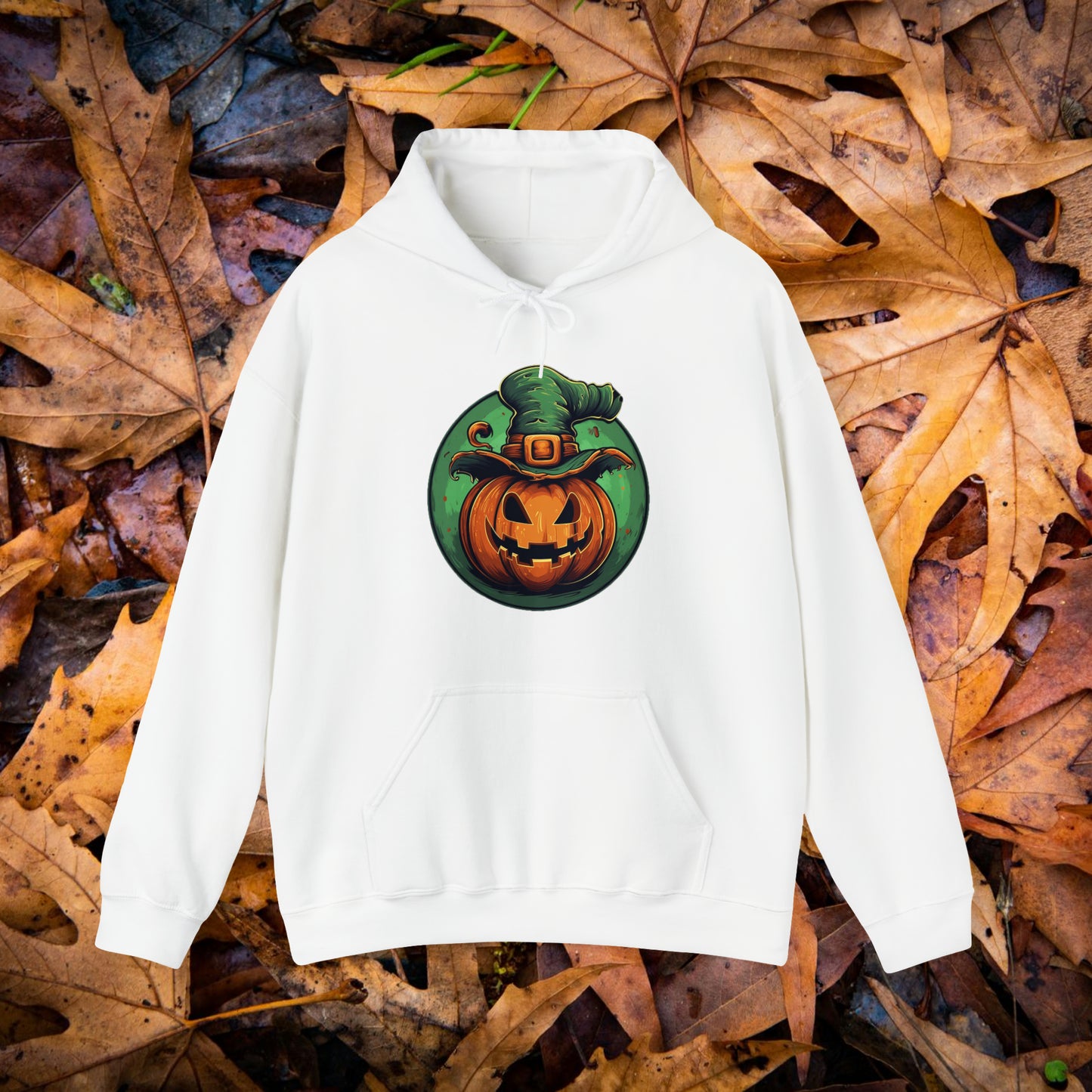 Pumpkin Head Hooded Sweatshirt