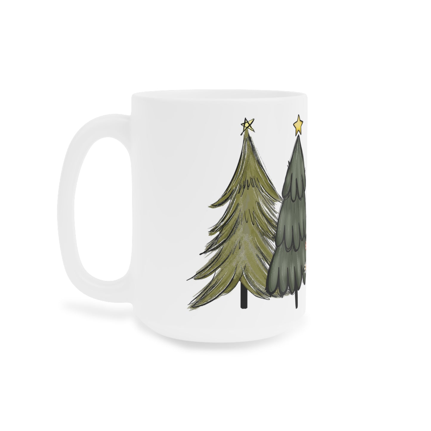 Classic Christmas Tree Ceramic Mugs (11oz\15oz\20oz)