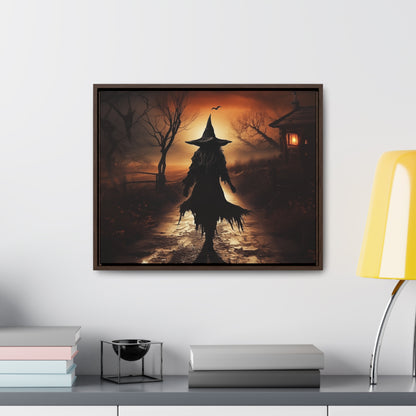 Halloween Witch Gallery Art Canvas Wraps, Horizontal Frame