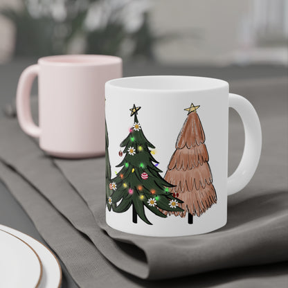 Classic Christmas Tree Ceramic Mugs (11oz\15oz\20oz)